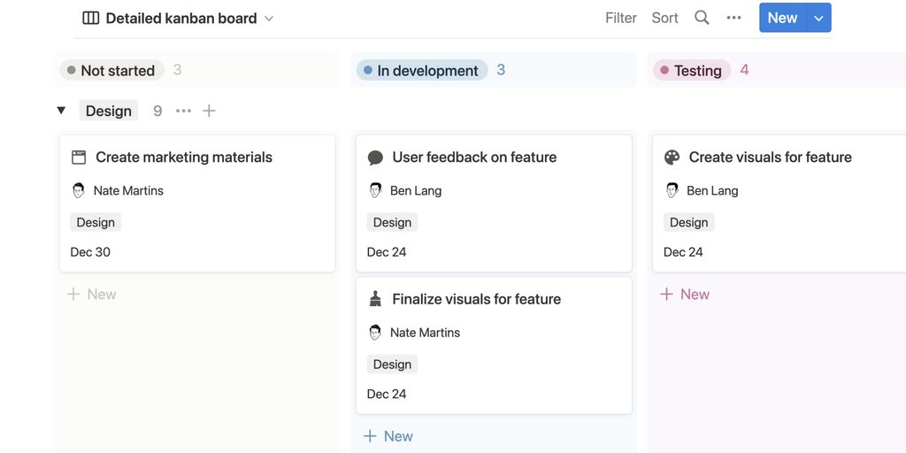 tablero Kanban en una oficina en Argentina